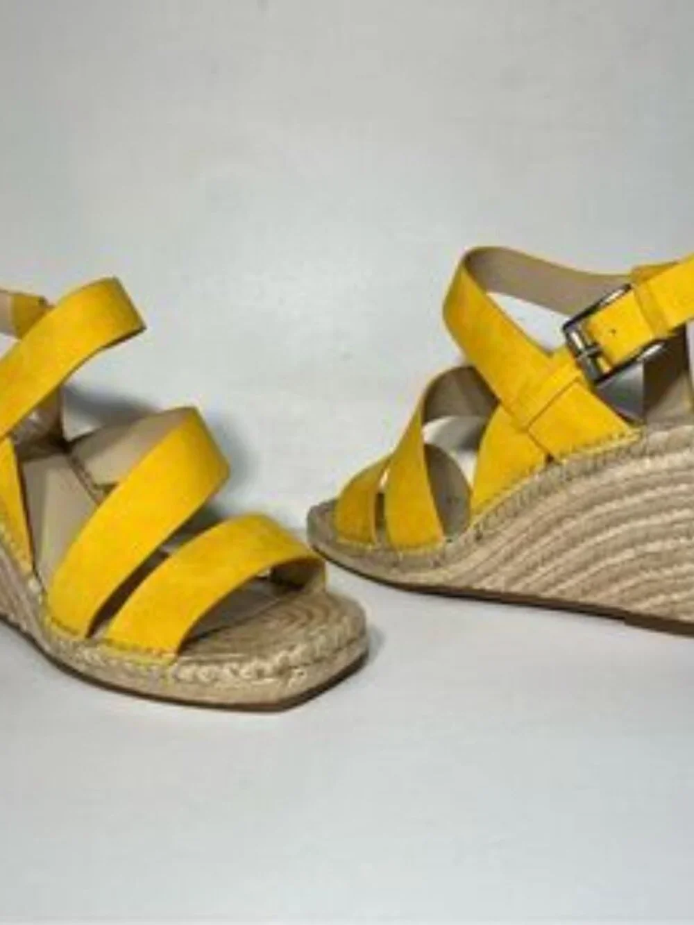 Vince Camuto Suede Espadrille Wedges - Martissy